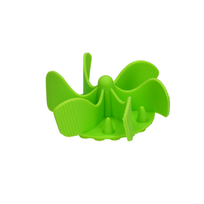 Eat Slow Live Longer Gobble Stopper Green L