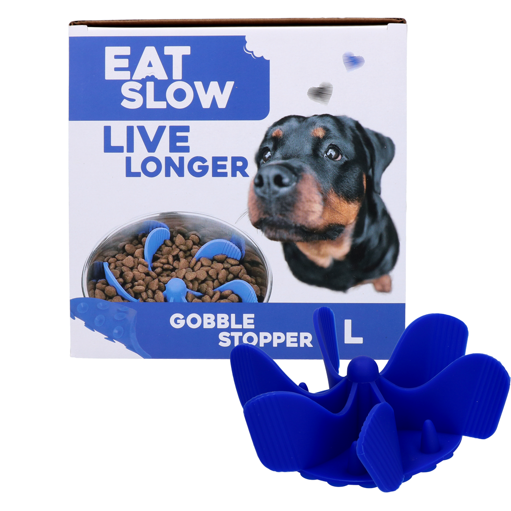 Anti-glouton bleu L