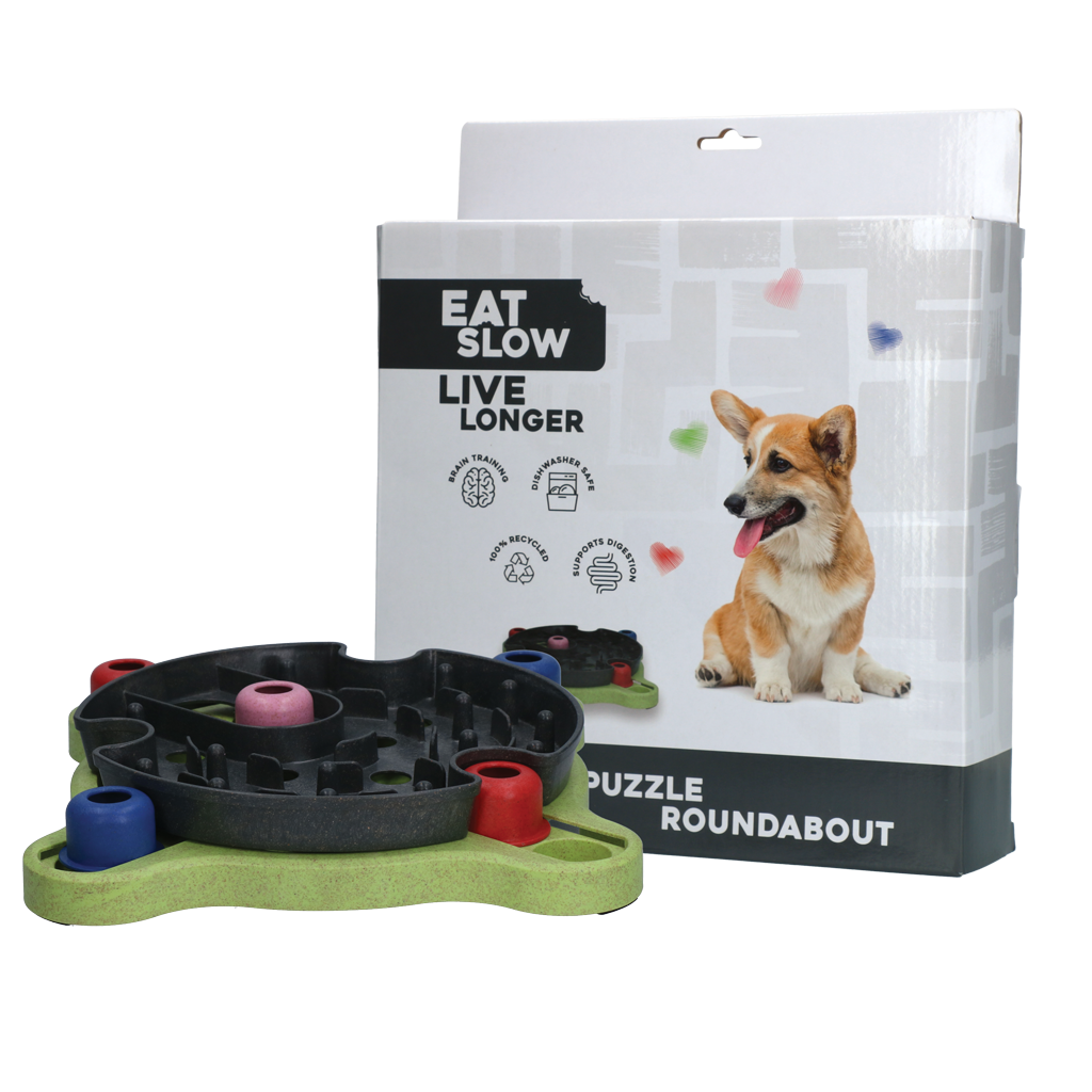 Eat Slow Live Longer Puzzle Roundabout