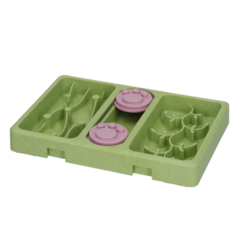 Manger lentement vivez plus longtemps Mini puzzle Lush Jungle