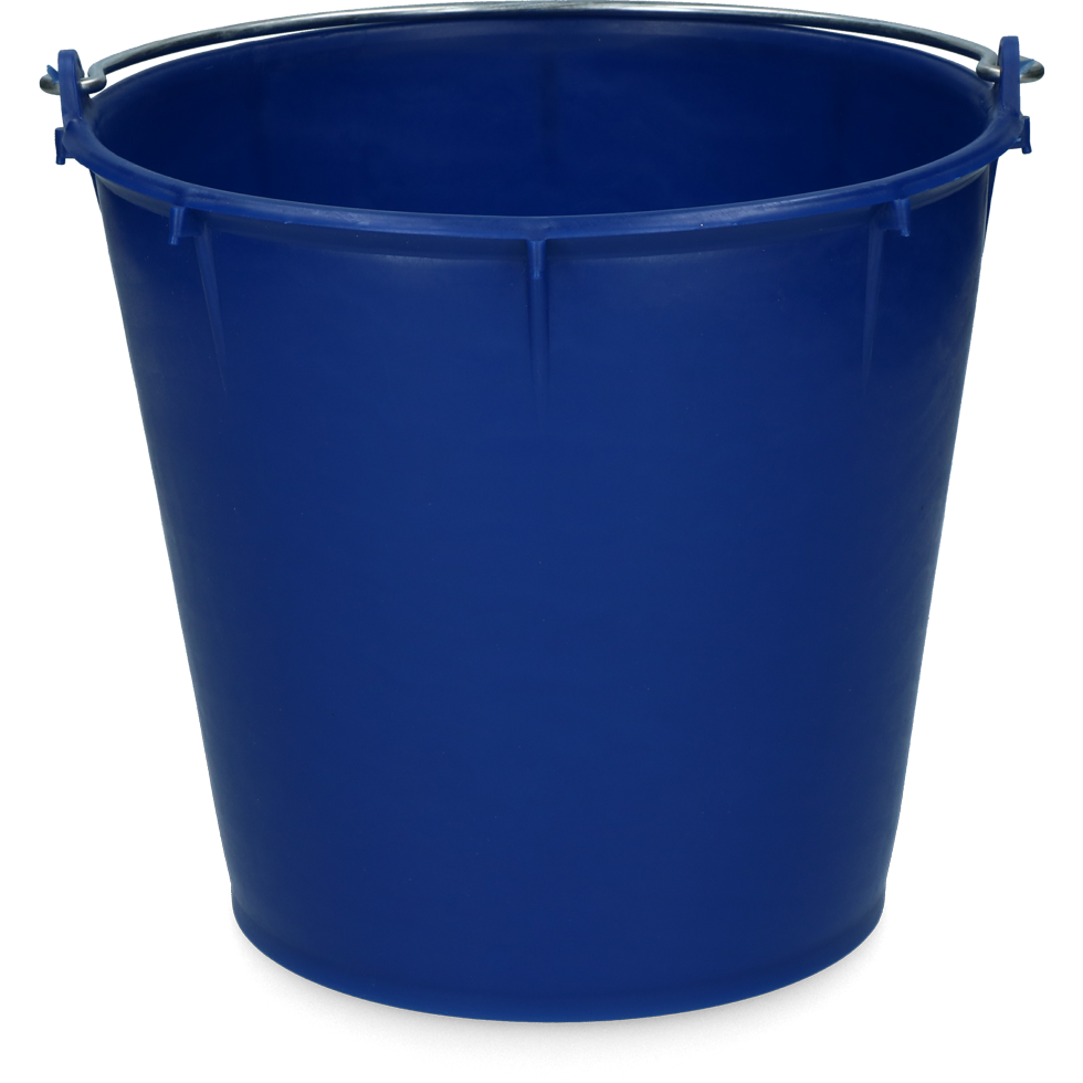 Seau 7 L bleu foncé