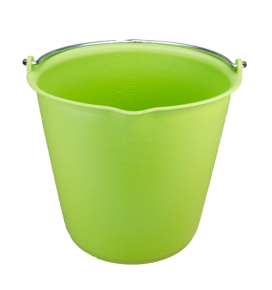 Seau 15 L vert