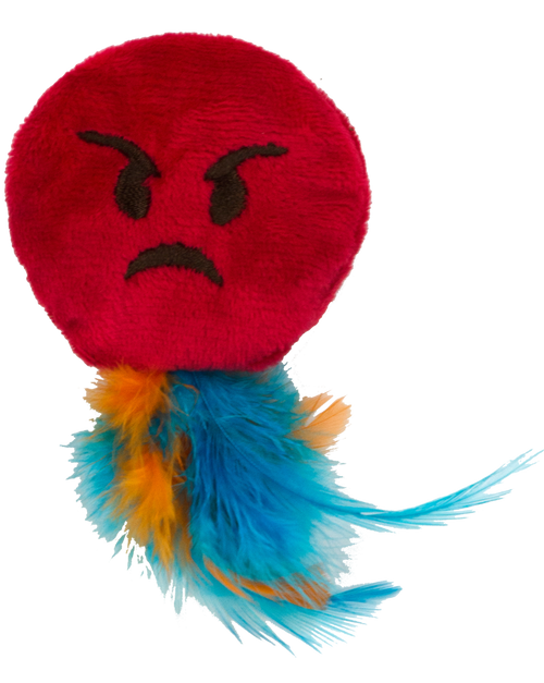 Catmoji Angry – Jouet émoji pour chat
