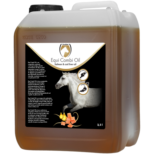 Excellent Horse Combi Oil — huile de saumon & foie de morue