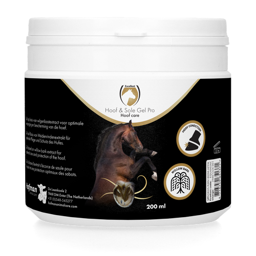 Excellent Horse Hoof & Sole Gel Pro — gel sabots à l'acide salicylique