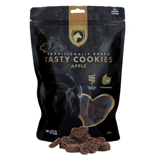 Excellent Horse – Biscuits artisanaux pour chevaux (Pomme)