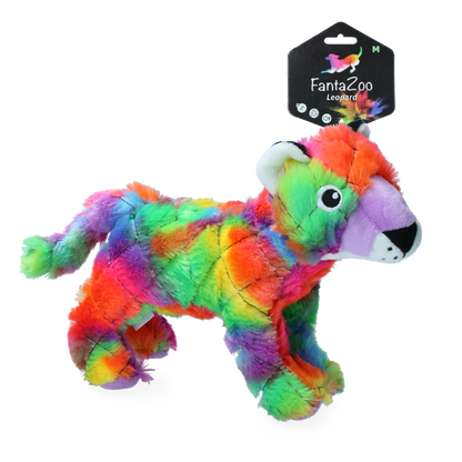 Peluche FantaZoo Léopard taille M