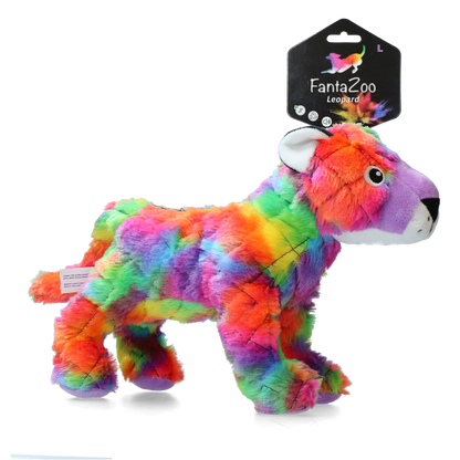 Peluche FantaZoo Léopard taille L
