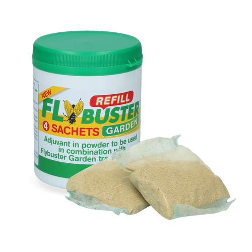 Recharge d'Appât Flybuster Garden – Lot de 4 x 20g