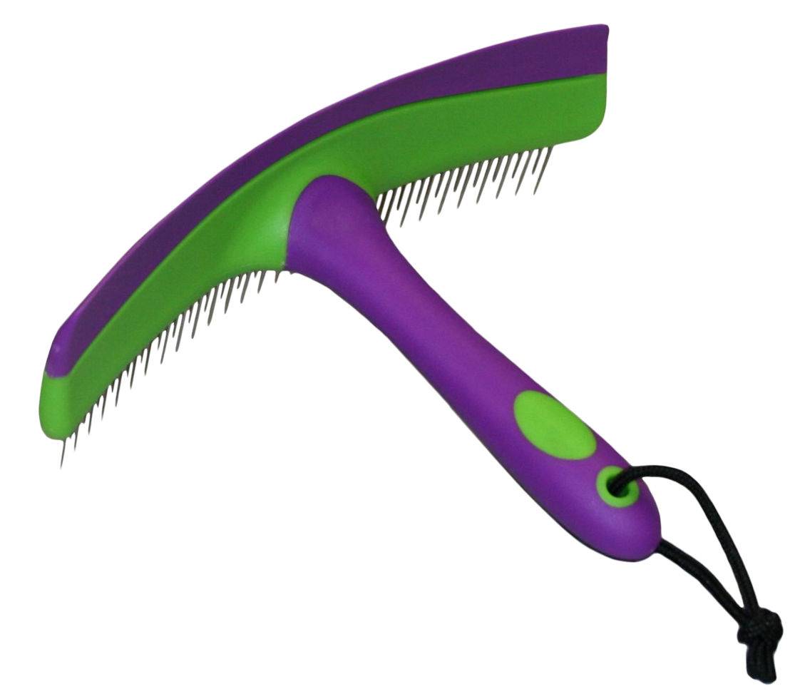Couteau de chaleur violet/vert