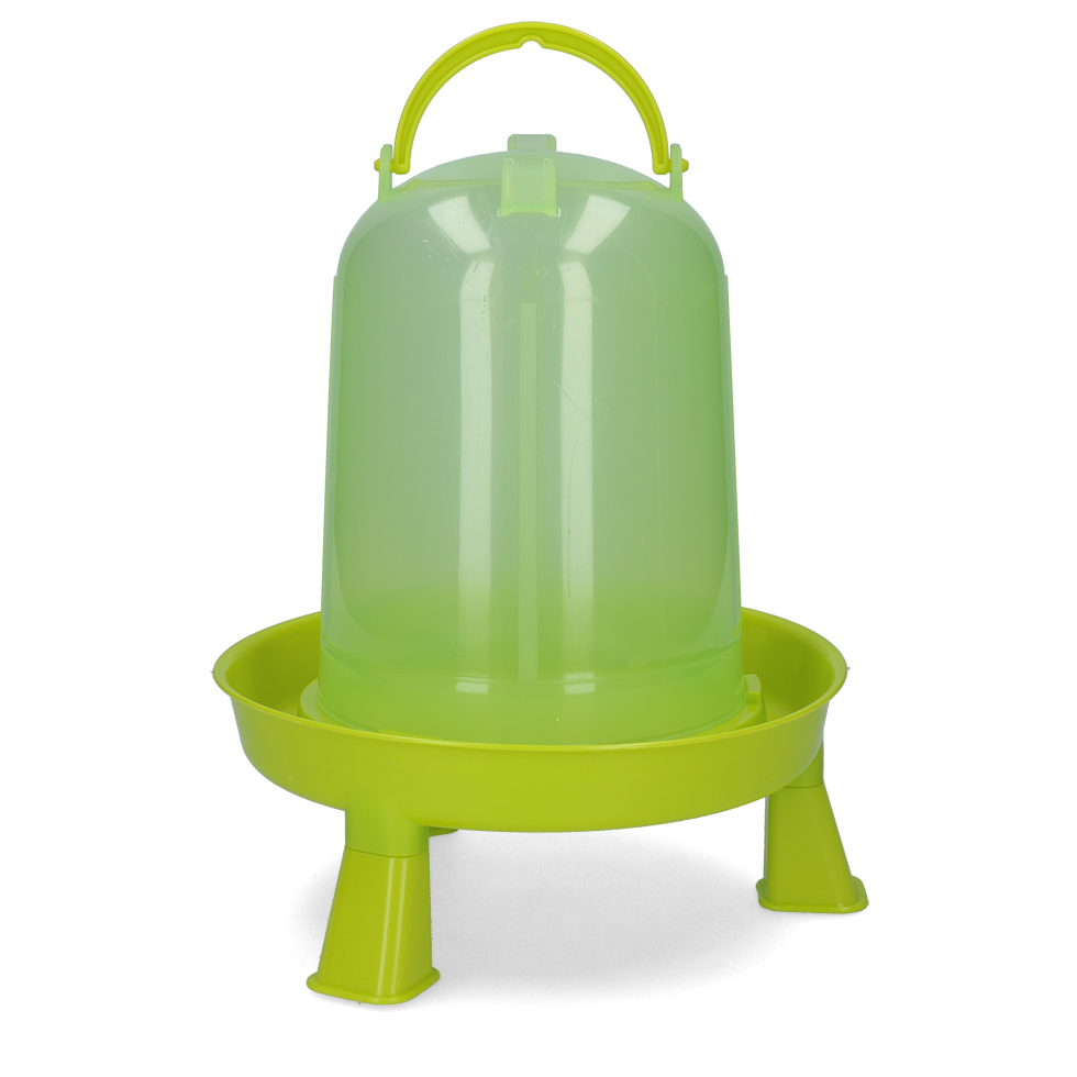 Gaun Poultry Drinker with Legs Green Lemon 3 l
