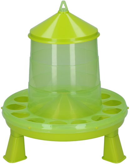 Gaun Poultry Feeder with Legs Green Lemon 2 kg