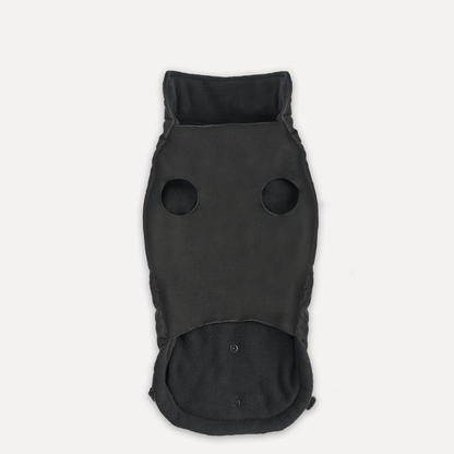 Goo-eez Mock Neck Signature Wrap Jacket M Black