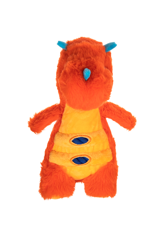 Growl Stomperz Tina das orangefarbene Triceratops