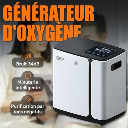 Concentrateur d'oxygène réglable de 8L Trufféo