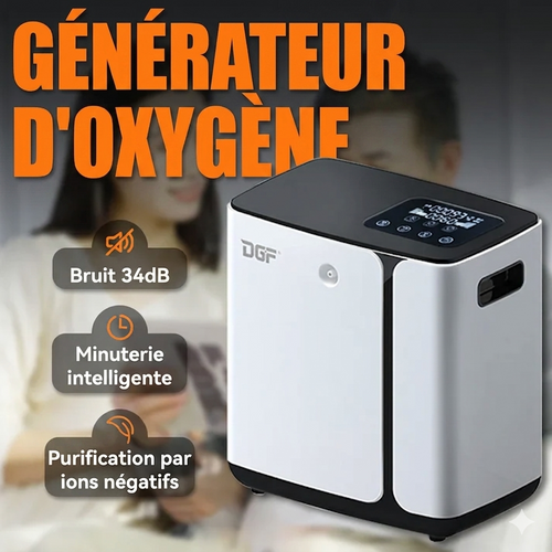 Concentrateur d'oxygène réglable de 8L