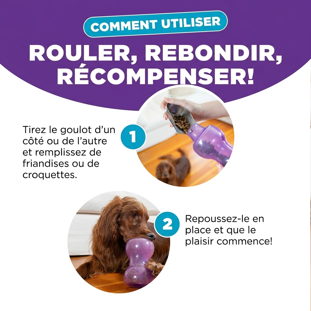 Outward Hound Double Snoop – Jouet interactif anti-ennui pour chien Outward Hound (Kyjen)