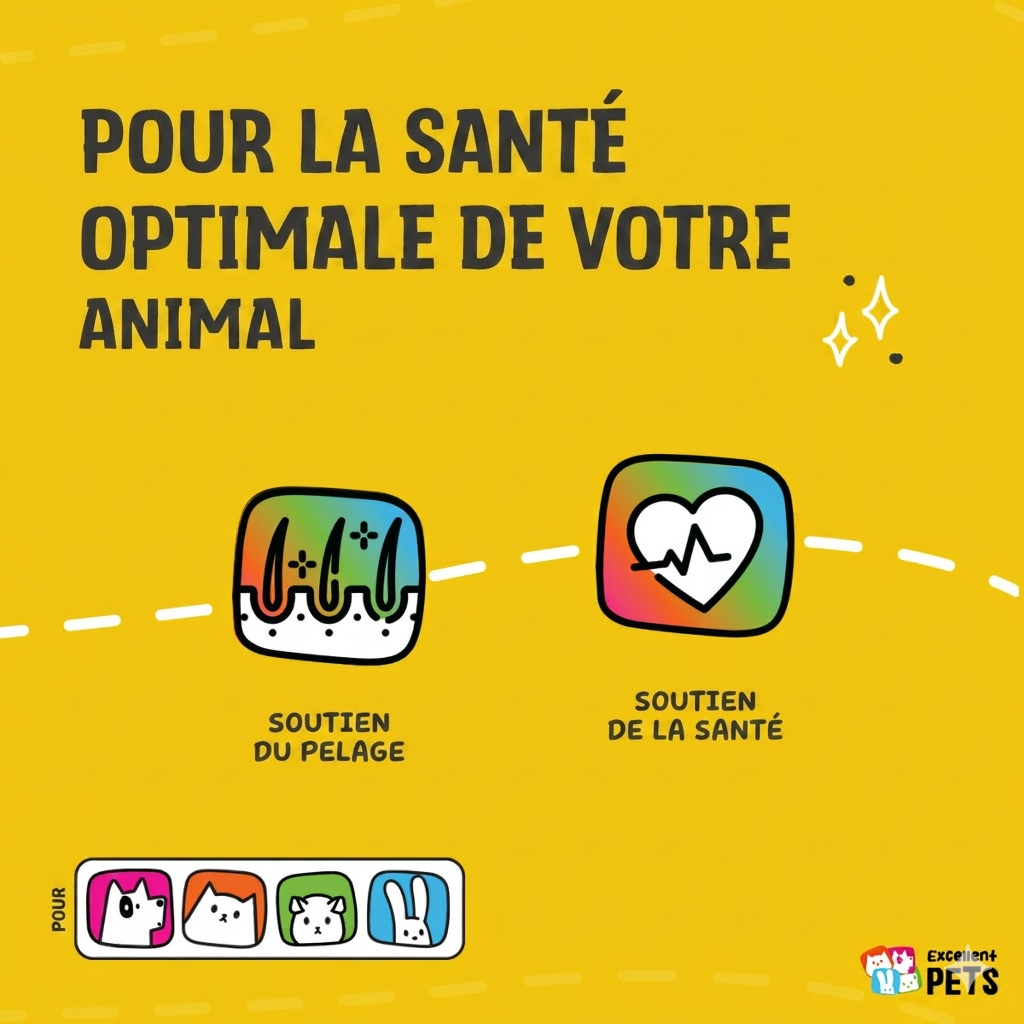 Huile oméga Excellent Pets Omega Boost Excellent Pets