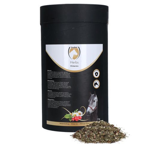 Excellent Horse – Mélange d'herbes d'hiver (1 kg)