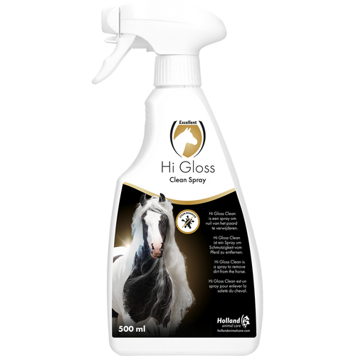 Excellent Horse – Hi Gloss Clean, spray nettoyant sans rinçage 500 ml