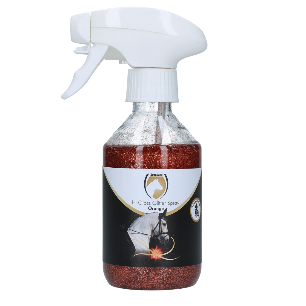 Spray pailleté Orange
