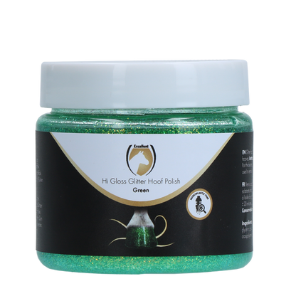 Vernis sabots pailleté Vert