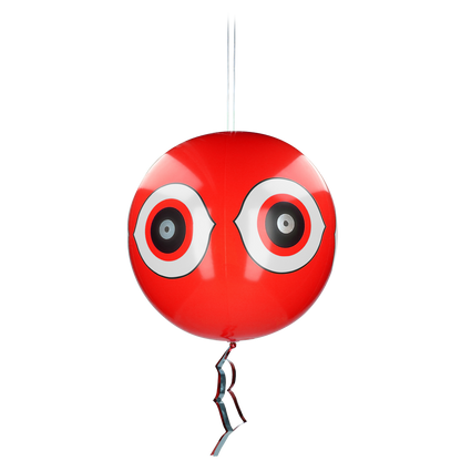 Ballon épouvantail rouge