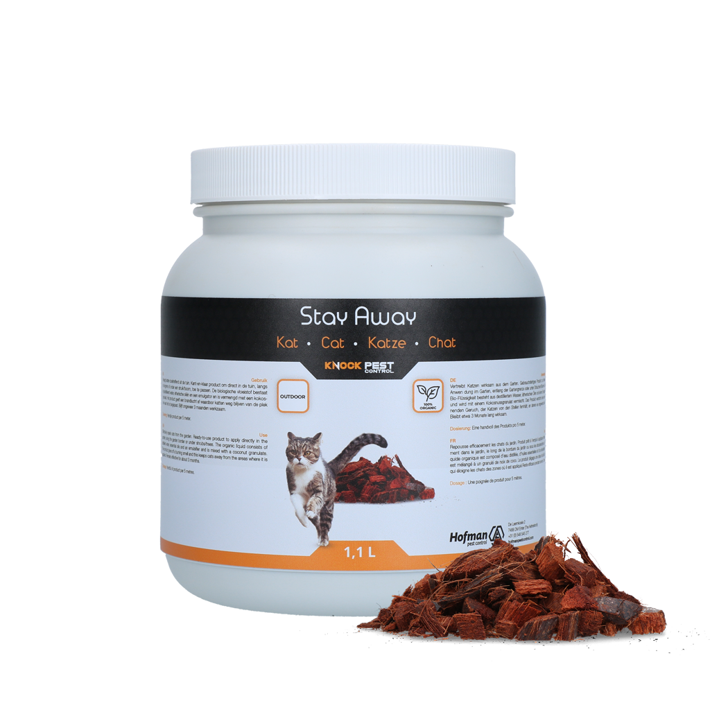 Répulsif Chats de Jardin Knock Pest Stay Away – Tous Formats Knock Pest
