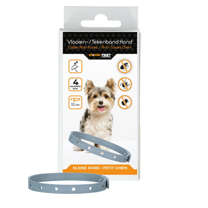 Collier anti-puces & tiques sans insecticide pour chien