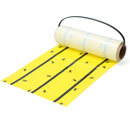 Rouleau collant jaune 5 m