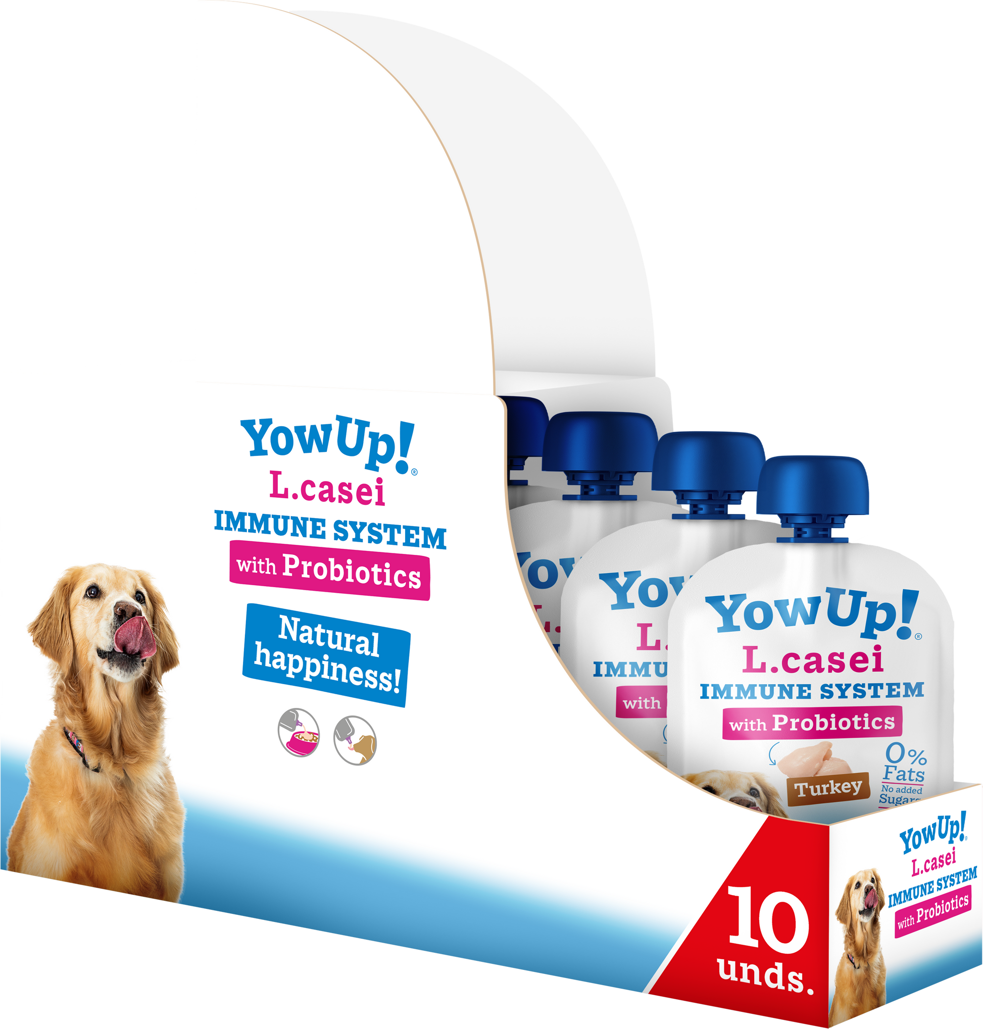 YowUp! L. Casei Immune System Turkey Dog