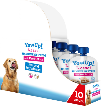 YowUp! L. Casei Immune System Turkey Dog