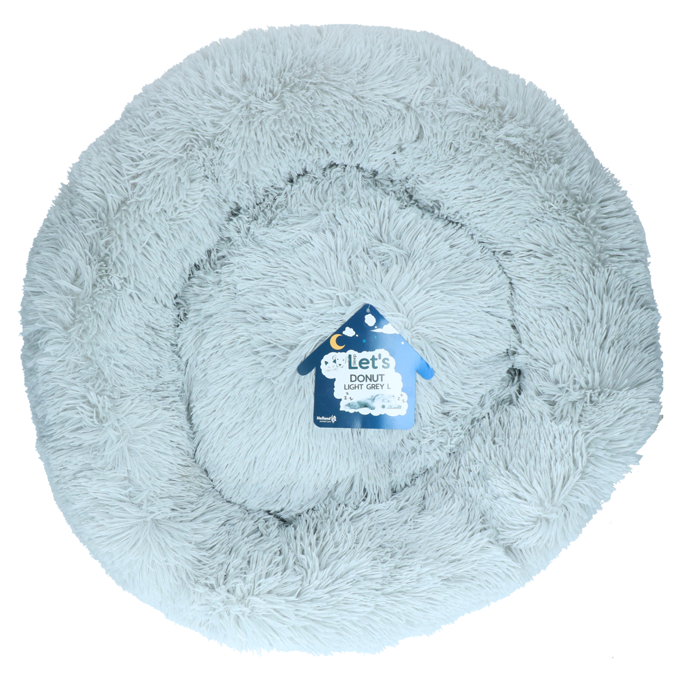 Let's Sleep Donut Light grey L