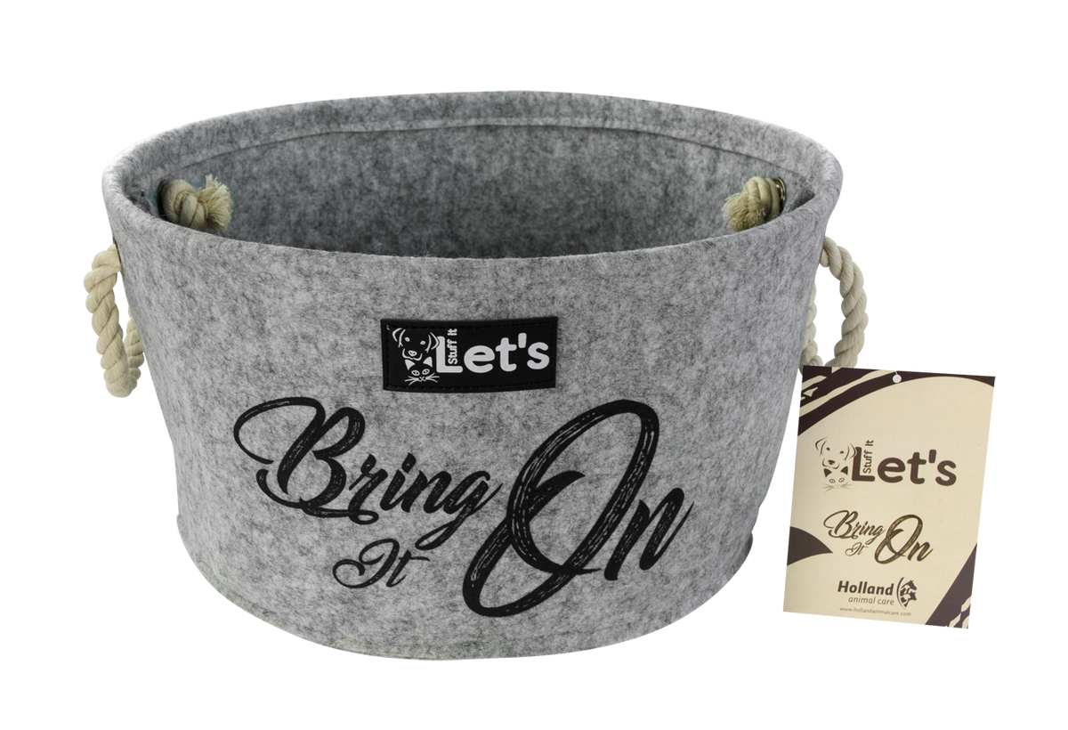 Let's Stuff It Bring it On Grey
