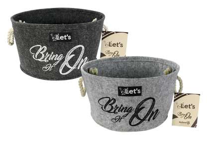 Let's Stuff It Bring it On Grey