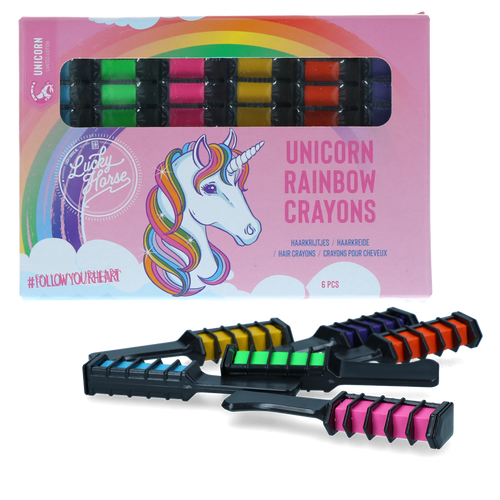 Lucky Horse – Craies colorées arc-en-ciel