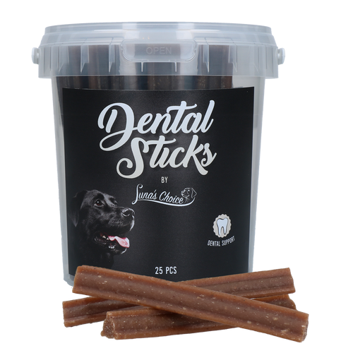 Luna's Choice Dental Sticks for Dogs — 500 g, 25 pieces