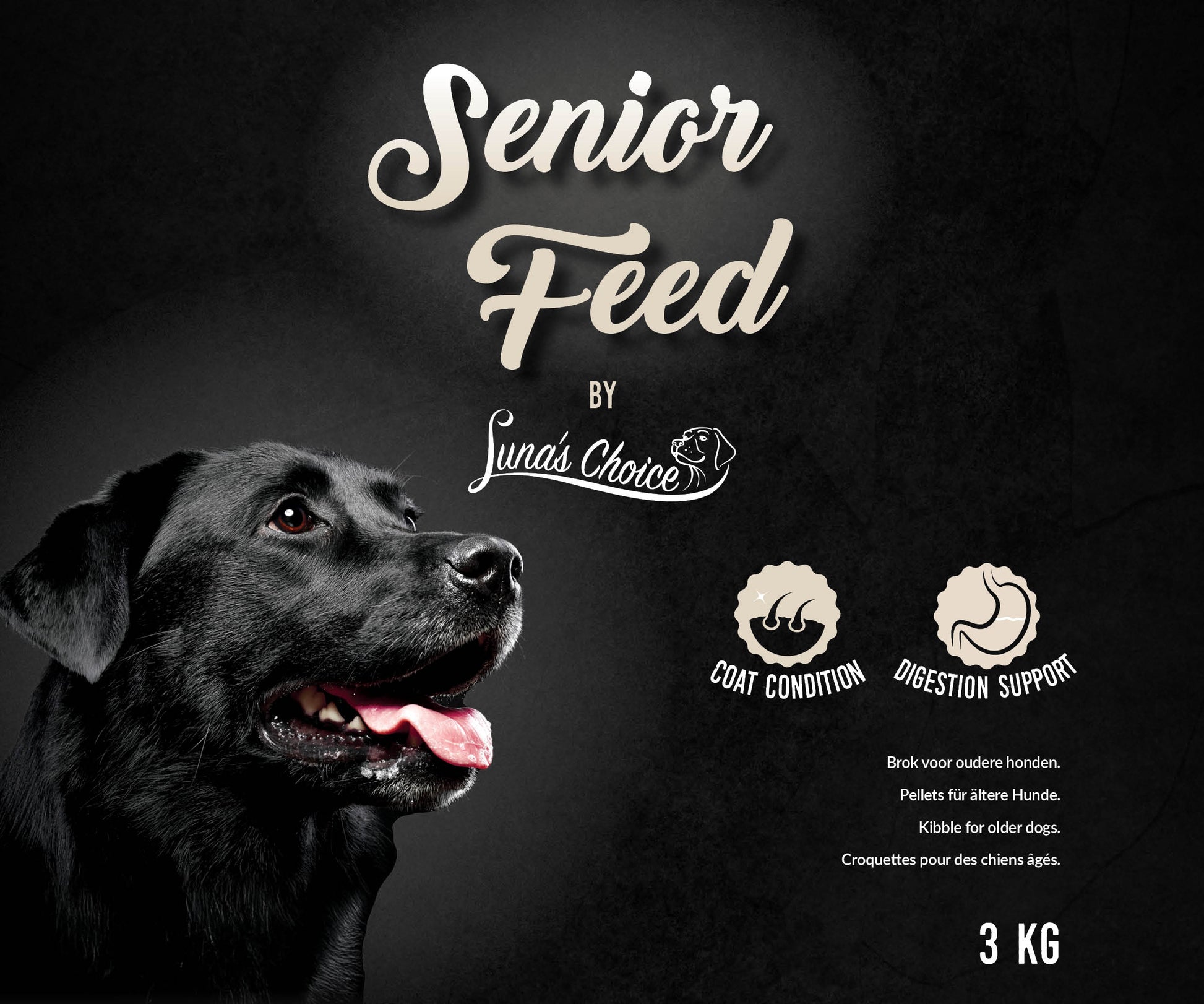 Croquettes pour chien senior Luna's Choice Luna's Choice