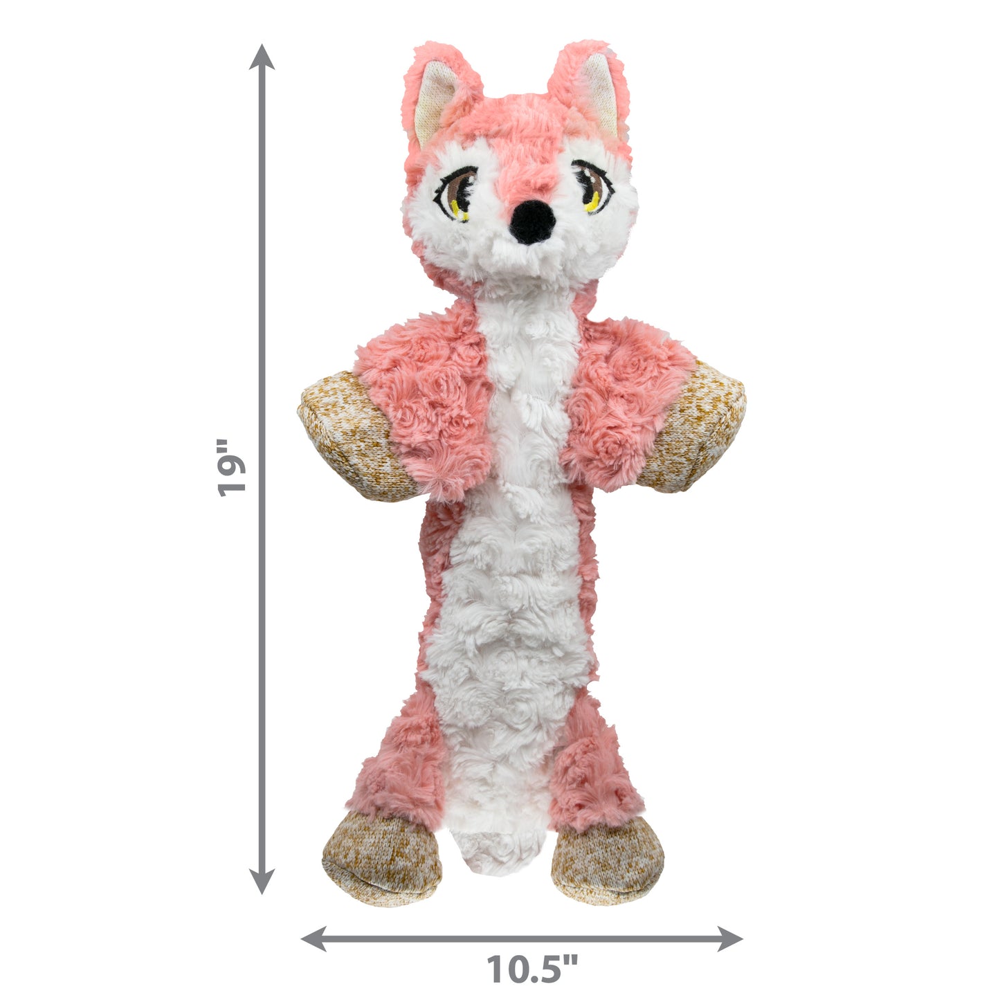 KONG Low Stuff Flopzie Fox – Taille M KONG