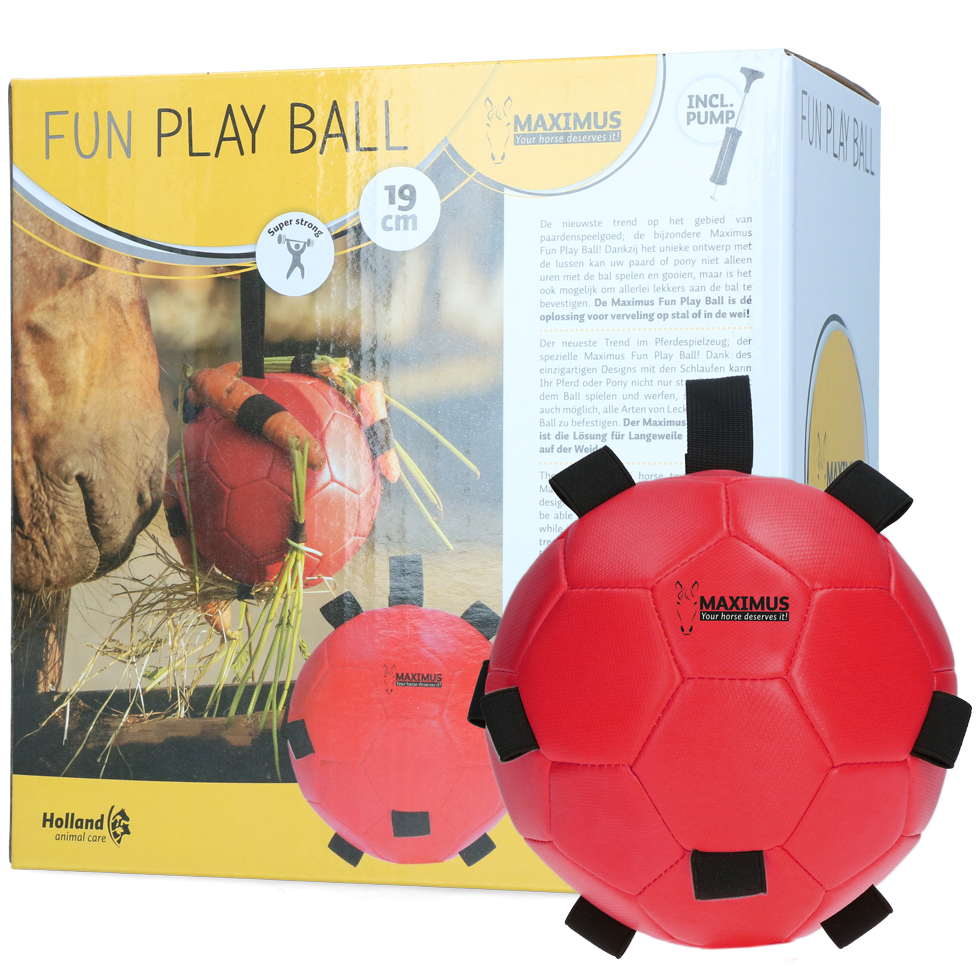Fun Play Ball Rouge