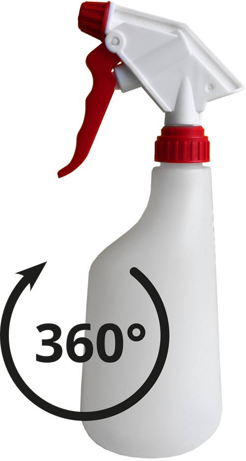Pulvérisateur à Gâchette Mesto 600 ml (360°)