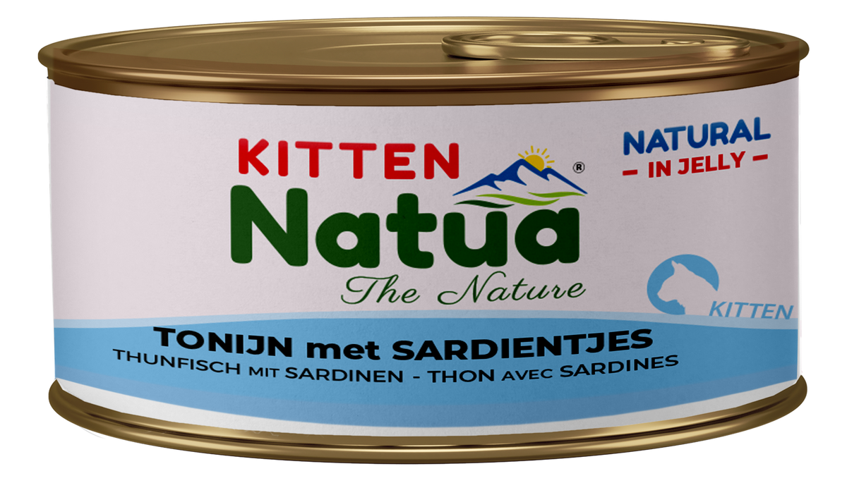 Pâtée chaton Natua gelée