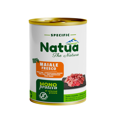 Pâtée Natua Specific chien adulte au porc frais