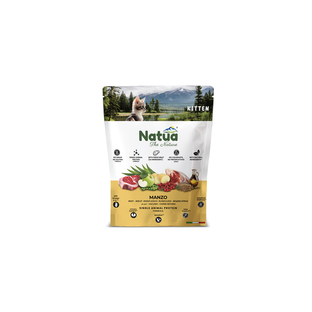 Croquettes Natua Chatons au boeuf Natua