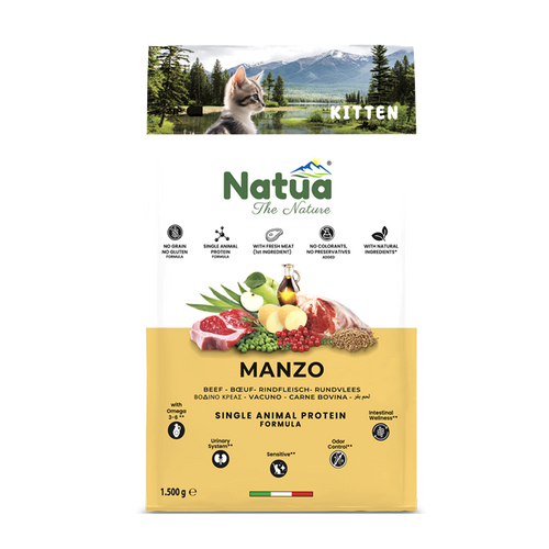 Croquettes Natua Chatons au boeuf