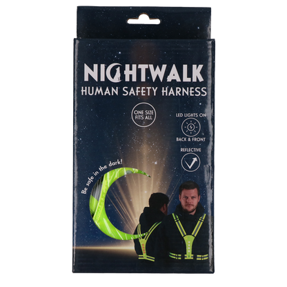 Nightwalk Human Safety Harness Yellow