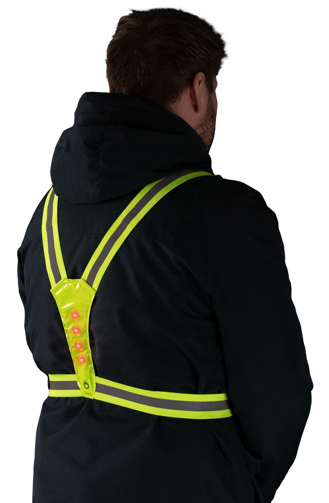 Nightwalk Human Safety Harness Yellow