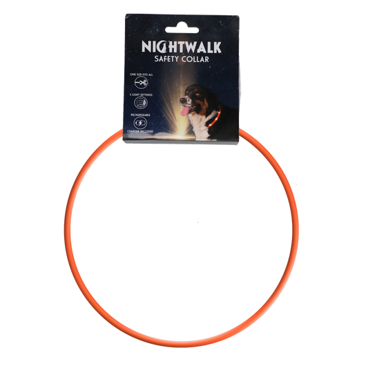 Nightwalk Safety Collar Orange