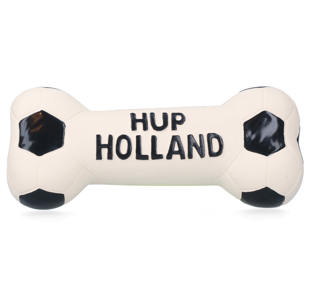 Oranje WK Latex Hondenspeeltjes Bot