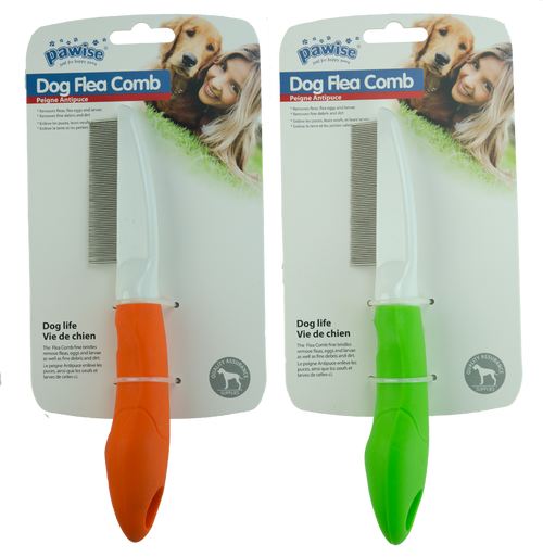 Pawise – Peigne anti-puces pour chien 21 cm